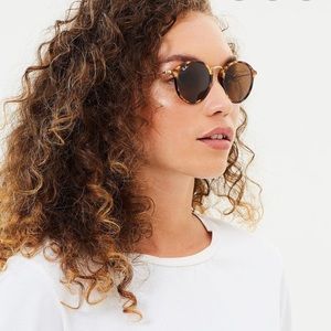 RayBan Round Fleck Sunglasses